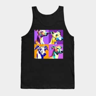 Whippet Pop Art - Dog Lover Gifts Tank Top